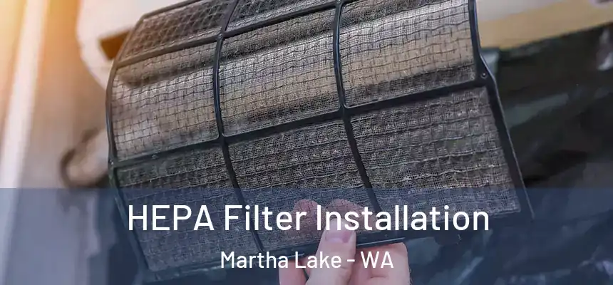  HEPA Filter Installation Martha Lake - WA